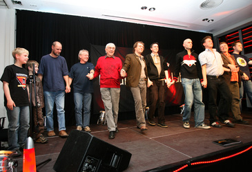 Paul Skupin, Tom Wojtera, Matthias Salomon, Jochen Steckler, Jean van den Berg, Thomas Stratmann, Volker Strübing, Alexander Loh, Lutz Rädecker, Wolfgang Greiger, Keirut Wenzel