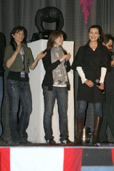 Leah Cairns, Nicki Clyne, Michelle Forbes