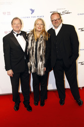 Burghard Klaußner mit Begleitung, Stefan Arndt