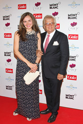 Justus Franz mit Gattin Ksenia Dubrowskaja