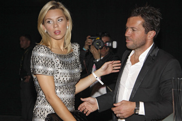 Lothar Matthäus mit Ehefrau Liliana