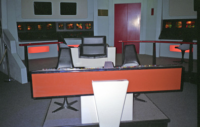 Kommandobrücke des Raumschiffs Enterprise NCC-1701