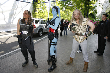 Star Trek und Star Wars Fans