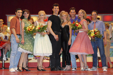 Kristin Meyer, Ulrike Frank, Sarah Ulrich und Grease Cast