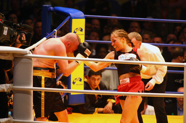 Stefan Raab, Regina Halmich