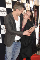 Peer Kusmagk mit Freundin Lea Linke