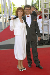 Katrin Saß mit Begleitung