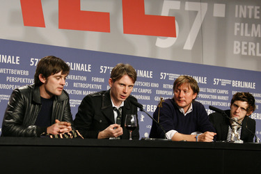 Nicholas McCarthy, Alex Kapranos, David Makenzie, Jamie Bell