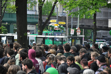 Erster Mai Demonstration