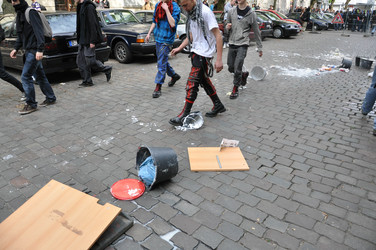 Erster Mai Demonstration