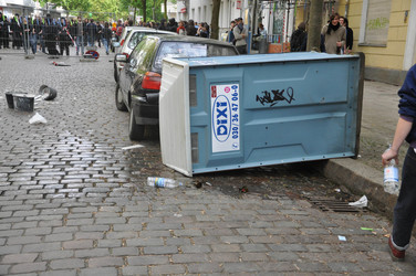 Erster Mai Demonstration