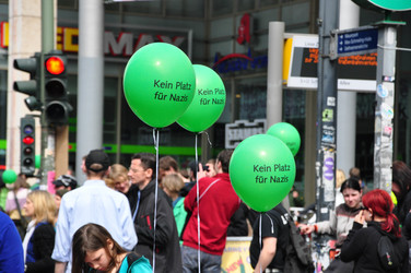 Erster Mai Demonstration