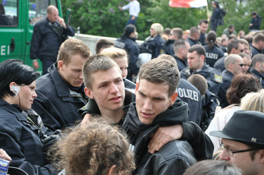 Erster Mai Demonstration