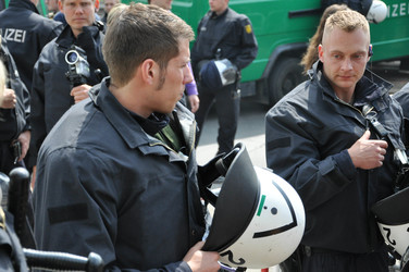 Erster Mai Demonstration