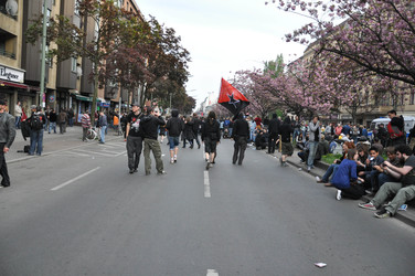 Erster Mai Demonstration