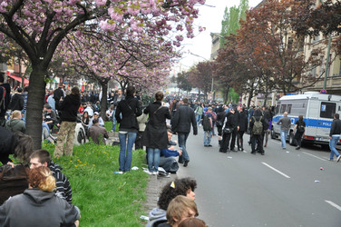 Erster Mai Demonstration