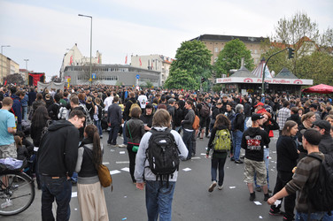 Erster Mai Demonstration