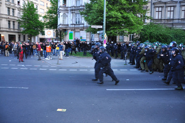 Erster Mai Demonstration
