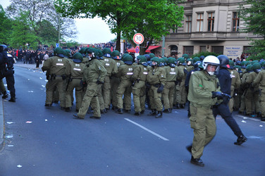 Erster Mai Demonstration