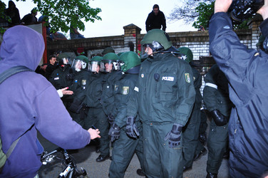 Erster Mai Demonstration
