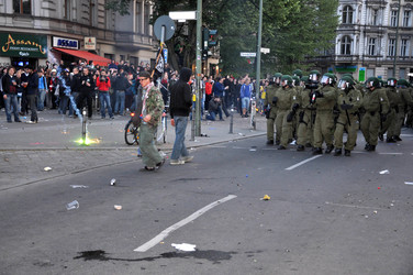 Erster Mai Demonstration