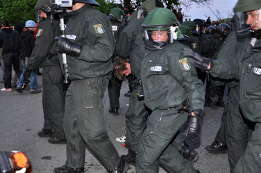 Erster Mai Demonstration