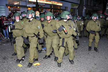 Erster Mai Demonstration