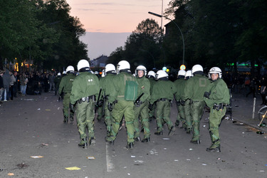 Erster Mai Demonstration