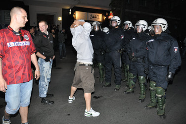 Erster Mai Demonstration