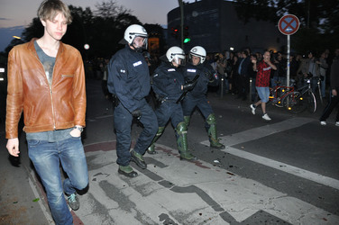 Erster Mai Demonstration