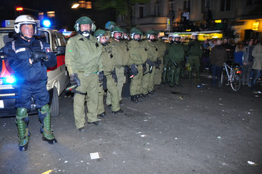 Erster Mai Demonstration