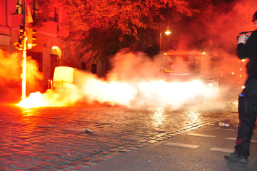 Erster Mai Demonstration