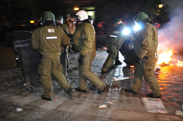 Erster Mai Demonstration