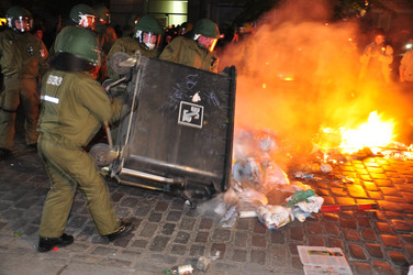 Erster Mai Demonstration