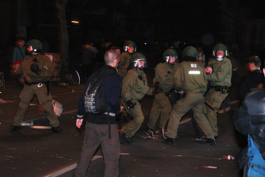 Erster Mai Demonstration