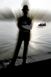 Silhouette am Maschsee