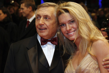 Jirí Menzel mit Frau Olga Menzelová-Kelymanová