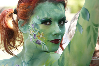 Pflanzenfrau / Plant-Woman