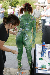 Model Nadine und Assistentin Sunny