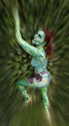 Pflanzenfrau / Plant-Woman