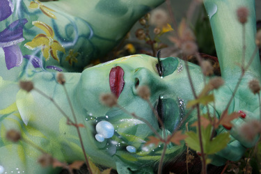 Pflanzenfrau / Plant-Woman