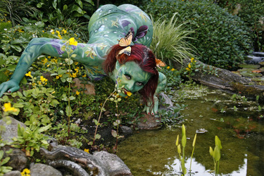 Pflanzenfrau / Plant-Woman