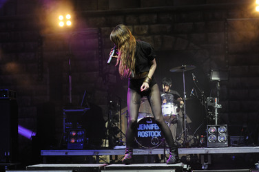 Jennifer Weist, Christopher 'Baku' Kohl (Jennifer Rostock)