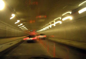 Midtown Tunnel, Richtung Manhattan nach Queens