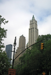 Woolworth Building in Downtown Manhattan