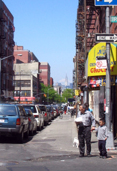 Chinatown, Broome & Elizabeth Street in Manhattan