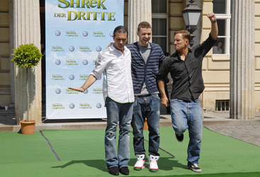 Antonio Banderas, Justin Timberlake, Benno Fürmann