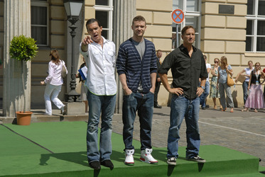 Antonio Banderas, Justin Timberlake, Benno Fürmann