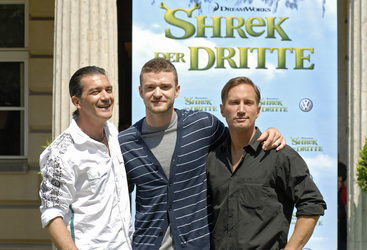 Antonio Banderas, Justin Timberlake, Benno Fürmann
