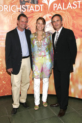 Friedbert Pflüger mit Gattin Sybille, Bernd Schmidt